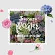 This subscription bouquet appears as if it has just arrived to a Golders Green flat, placed thoughtfully where soft daylight can spill across its petals and draw out every nuance of colour. At its core, rounded clusters of pale to medium blue hydrangeas provide a lush, cloud-like fullness, their many tiny blossoms layering together to create depth and a sense of cool tranquillity. Surrounding them are roses in blush, powder pink, and lavender-tinged lilac, each bloom opening in velvety spirals that suggest tenderness and a hint of old-fashioned romance. Every rose seems carefully positioned so that no petal feels crowded, allowing each flower to breathe. Threaded among them, lisianthus stems bring an airy grace; their ruffled buds and open blooms tilt in different directions, giving the bouquet a natural, slightly windswept look, as though it had been gathered from a garden near Golders Hill Park at first light. Layered greenery frames the florals, with glossy and matte leaves overlapping in soft arcs, creating a rich green stage that makes the pastels glow. The arrangement's mood is calm and nurturing, ideal for brightening a living room near Finchley Road or adding elegance to a dining table on a quiet NW11 side street. You can almost imagine the subtle fragrance drifting out-cool hydrangea freshness mingling with rose sweetness-lending a gentle sense of sanctuary. As part of a three-month flower subscription, each bouquet like this becomes a recurring gesture of thoughtfulness, arriving again and again to refresh the space and the spirit throughout Golders Green.